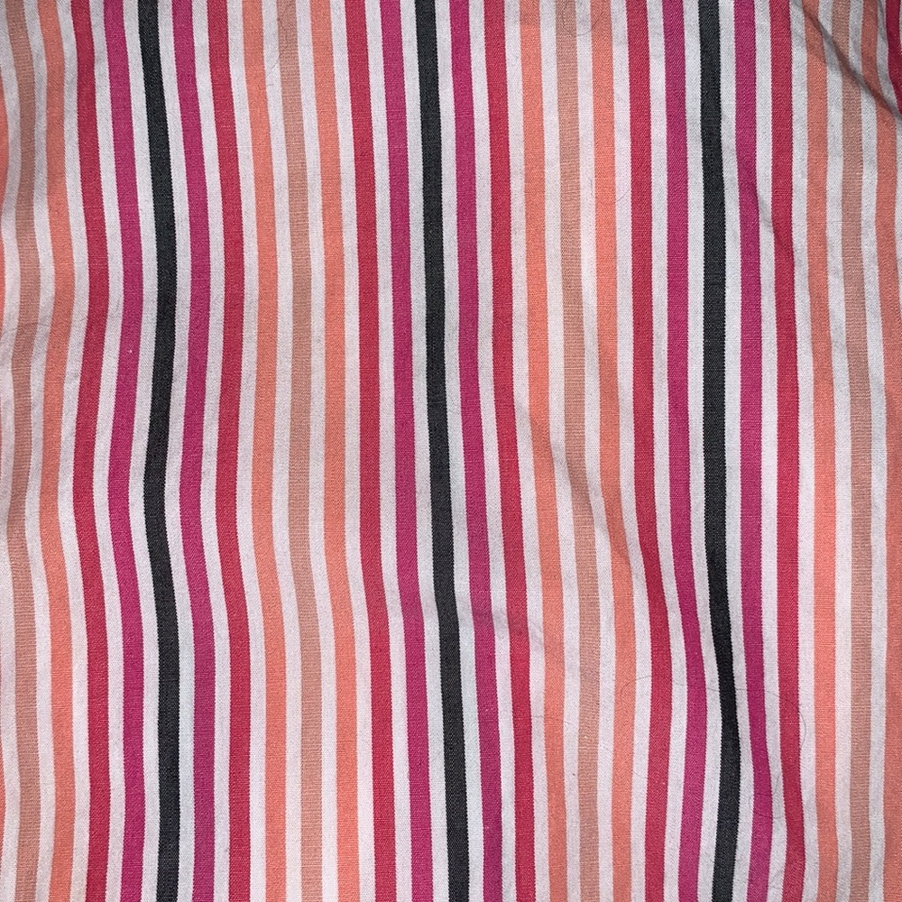 Calvin Klein 8 Shirt Dress. Striped - Picture 8 of 8